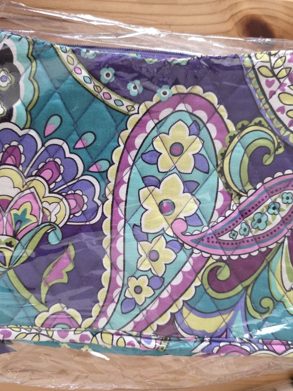 Vera Bradley Heather Paisley Cosmetic Bag
